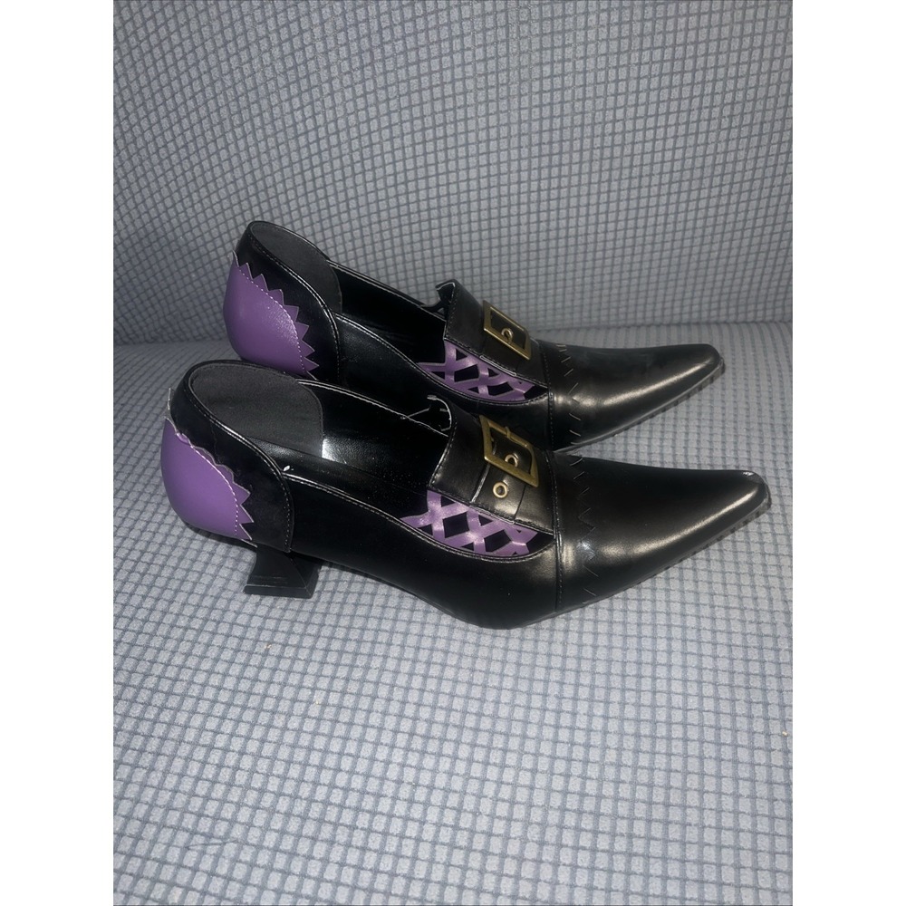 Fun.com Womens Deluxe Witch Costume Shoes Size 9
